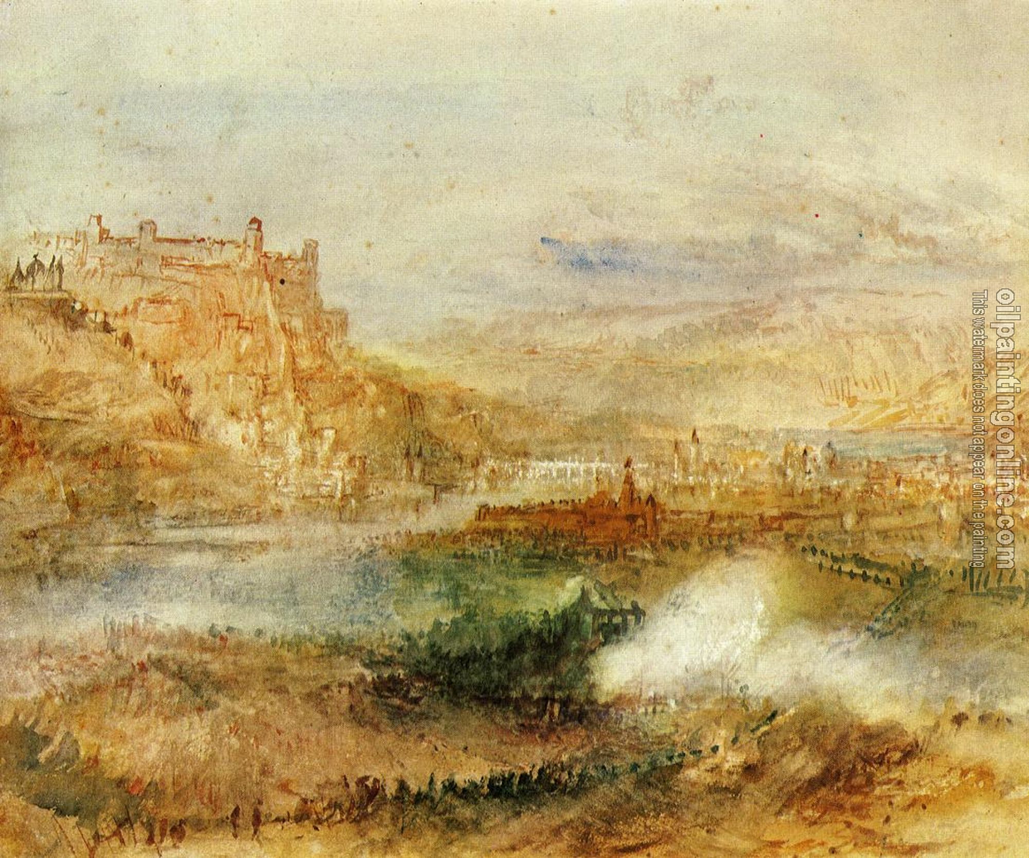 Turner, Joseph Mallord William - Ehrenbrietstein and Coblenz